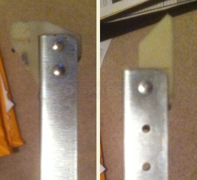 A customer submitted photo of channel balance attachments.