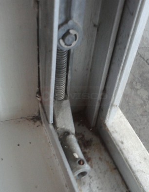A customer submitted photo of a window crank.