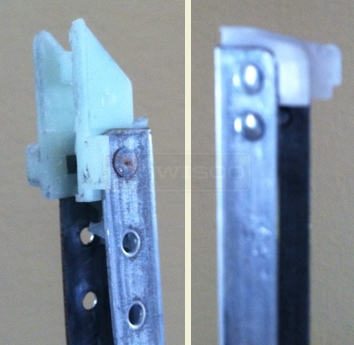 A customer submitted photo of channel balance attachments.