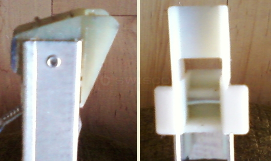 A customer submitted photo of channel balance attachments.