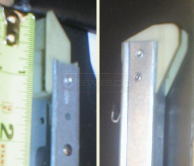 A customer submitted photo of channel balance attachments.