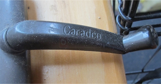 A customer submitted photo of their crank handle.