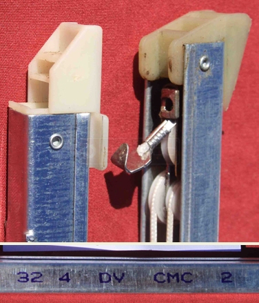 A customer submitted photo of channel balance attachments.
