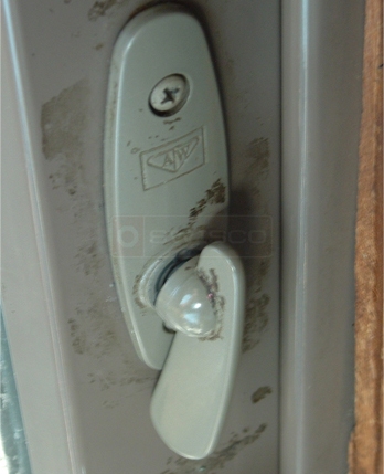 A customer submitted photo of their door lock.