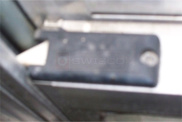 A customer submitted photo of a corner latch,