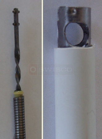 A customer submitted photo of a spiral balance tip.