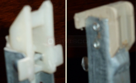 A customer submitted photo of channel balance attachments.
