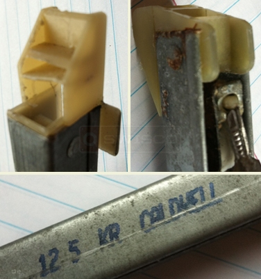 A customer submitted photo of channel balance attachments.