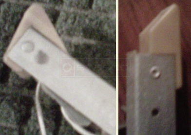 A customer submitted photo of channel balance attachments.