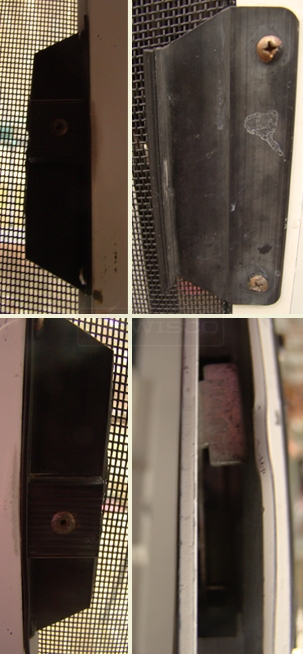 A customer submitted photo of their screen door lock.