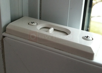 User submitted picture of surface mounted tilt latch.