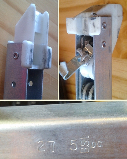 A customer submitted photo of channel balance attachments.