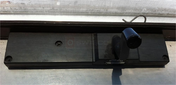 A customer submitted photo of a window operator.