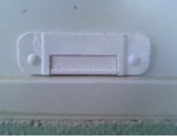User picture of weep hole cover.
