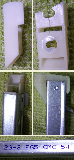 A customer submitted photo of channel balance attachments.