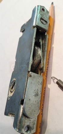 A customer submitted photo of a door lock.