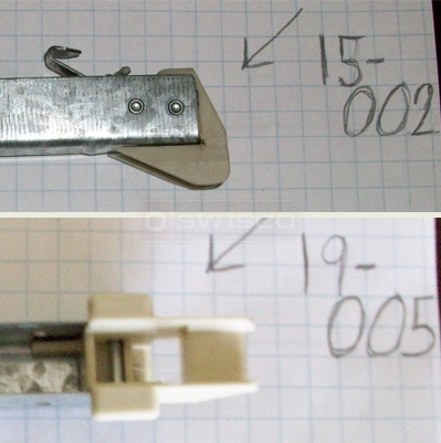 A customer submitted photo of channel balance attachments.