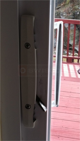 A customer submitted photo of a door handle.