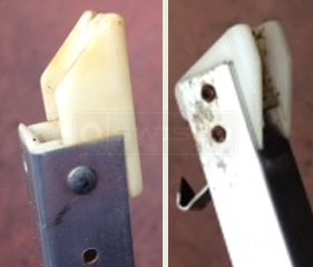 A customer submitted photo of channel balance attachments.