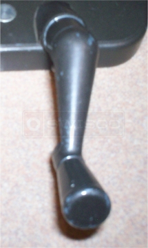 A customer submitted photo of an operator handle.