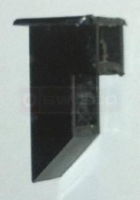 A customer submitted photo of a top sash guide.