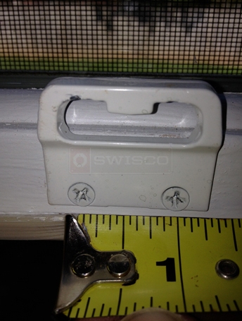 Customer picture of Andersen window keeper.