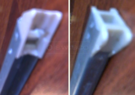 A customer submitted photo of channel balance attachments.