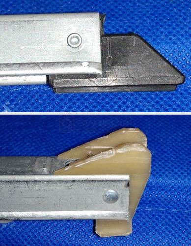 A customer submitted photo of channel balance attachments.
