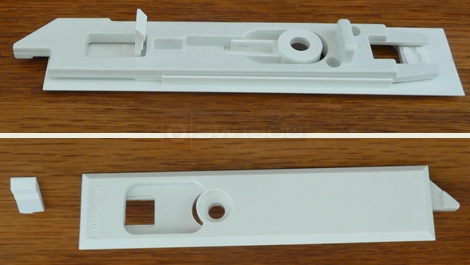 A customer submitted photo of a tilt latch.