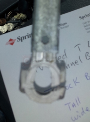 A customer submitted photo of channel balance attachments.