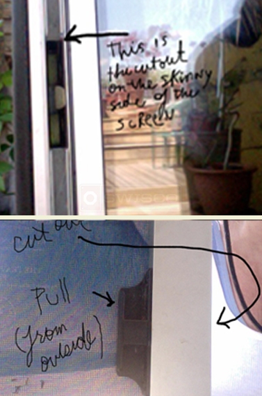 A user submitted image of door latch