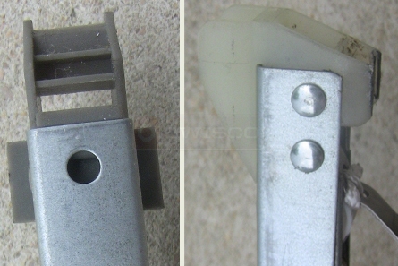 A customer submitted photo of channel balance attachments.