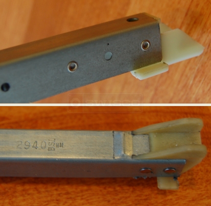A customer submitted photo of channel balance attachments.