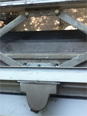 A customer submitted photo of a window operator.