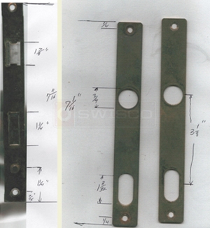 A user submited photo of storm door handle