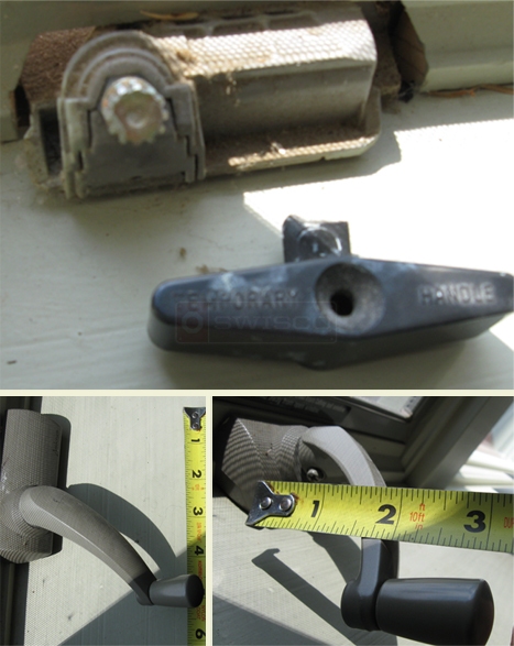 A user submited photo of window operator handle