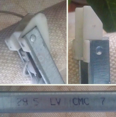 A customer submitted photo of channel balance attachments.