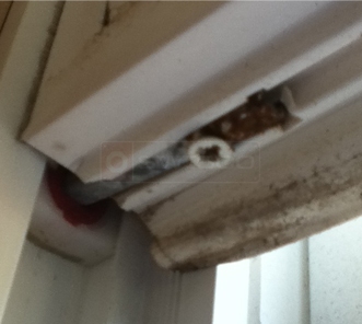 A customer submitted photo of a pivot bar and shoe.