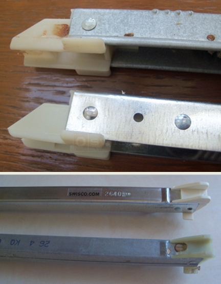 A customer submitted photo of channel balance attachments.