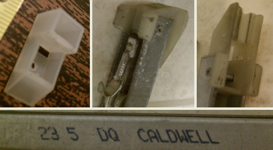 A customer submitted photo of channel balance attachments.