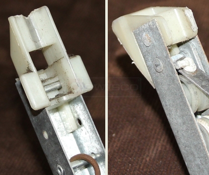 A customer submitted photo of channel balance attachments.
