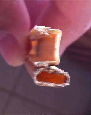 A customer submitted photo of bubbleseal.