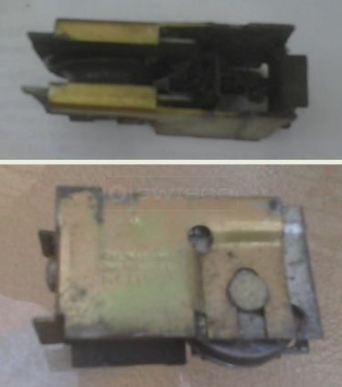A customer submitted image of a patio door roller.