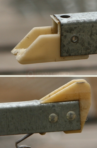 A customer submitted image of channel balance attachments.