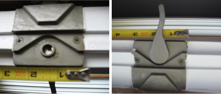 User submitted photos of a window lock.