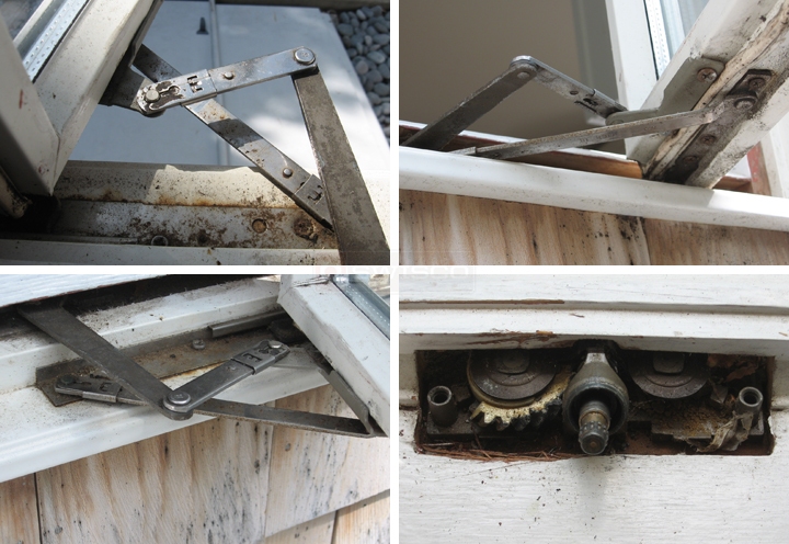 User submitted photos of a window crank.