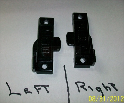 A customer submitted photo of a window lock.