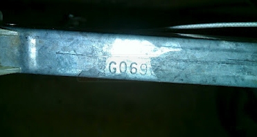 A customer submitted photo of a channel balance stamp.