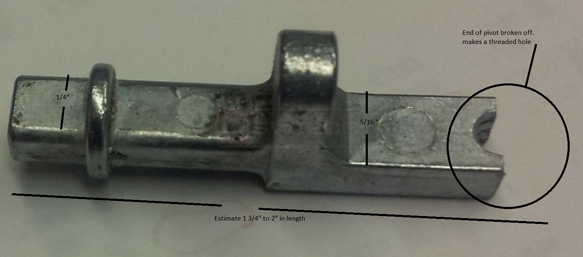 User submitted a photo of a sash pivot.