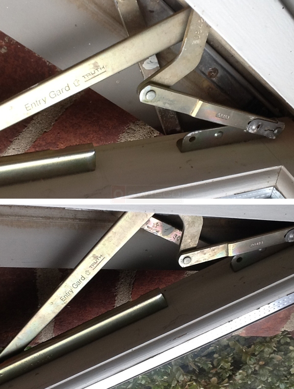 User submitted photos of window hardware.